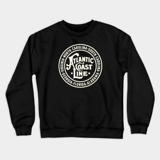 Atlantic Coast Line Railroad_WHT Crewneck Sweatshirt